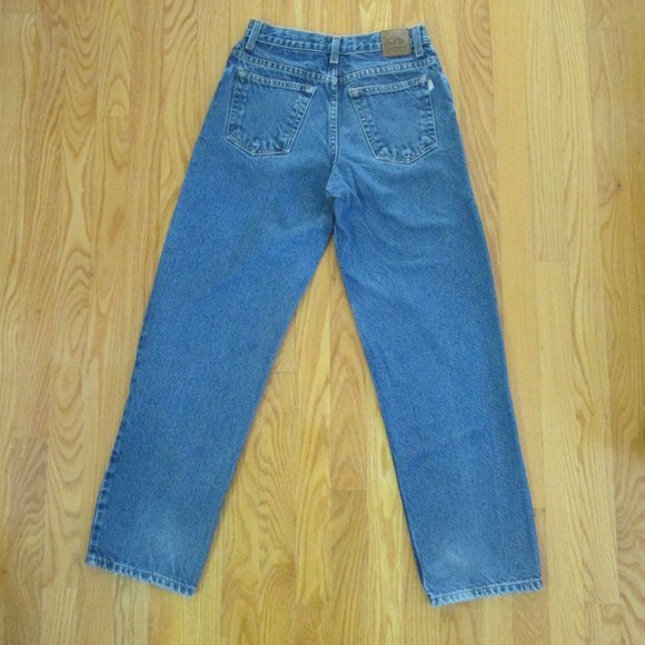 CANYON RIVER BLUES GIRL'S SIZ 16 R JEANS STONE WASHED TAPERED LEG MOM HIGH WAIST - Picture 6 of 12